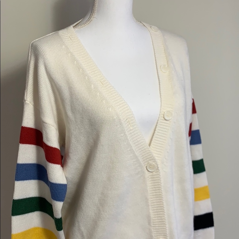 Joie - Colorful striped cardigan
